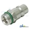 A & I Products GM Repalcement R134A Charge Ports 3" x3" x2" A-110-1323 - alternate 5